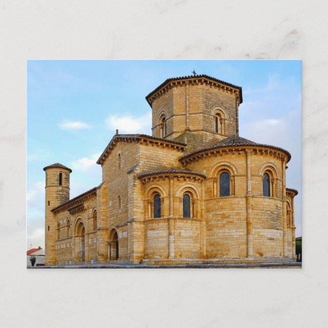 Kirche San Martin de Tours Postkarte (Vorderseite)