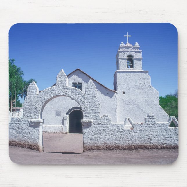 Kirche San Pedro de Atacama - Chile Mousepad (Vorne)