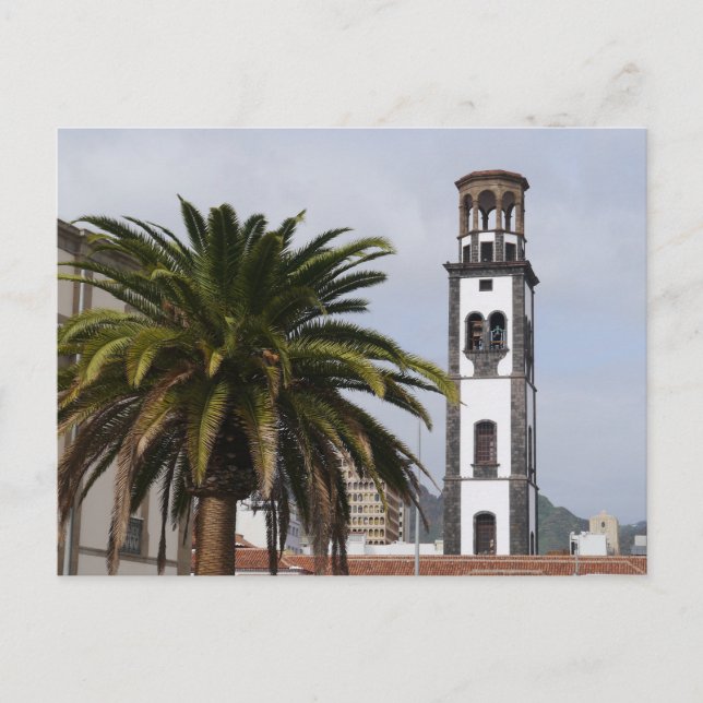 Kirche Santa Cruz de Tenerife, Kanarische Inseln Postkarte (Vorderseite)
