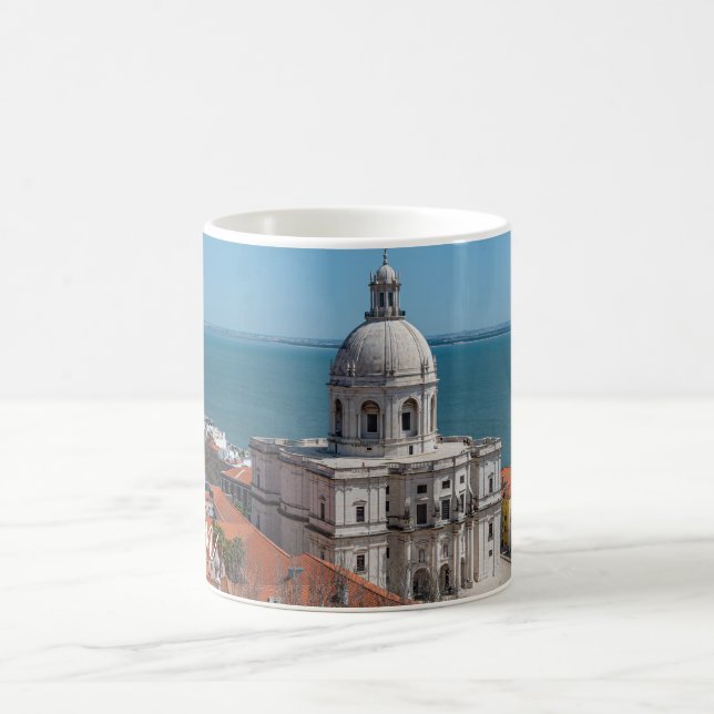 Kirche Santa Engracia in Lissabon, Portugal Kaffeetasse (Mittel)