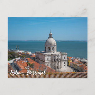 Kirche Santa Engracia in Lissabon, Portugal Postkarte