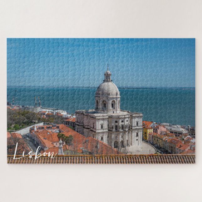 Kirche Santa Engracia in Lissabon, Portugal Puzzle (Horizontal)