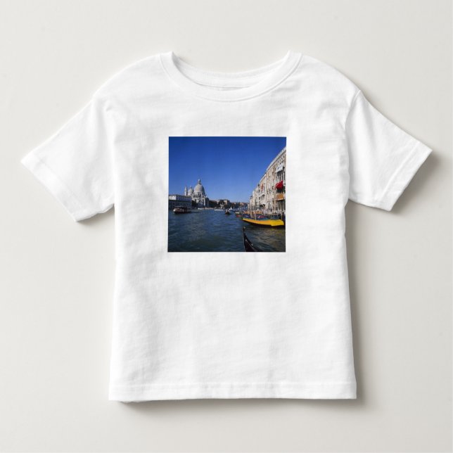 Kirche Santa Maria della Salute und Grand Kleinkind T-shirt (Vorderseite)