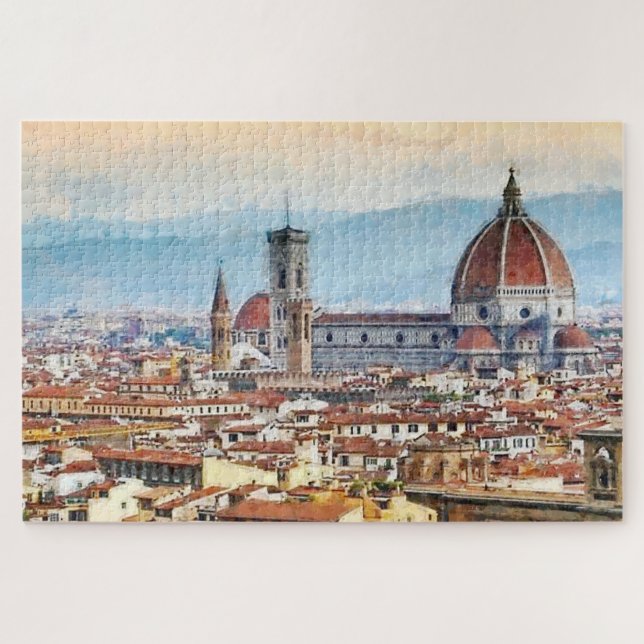 Kirche Santa Maria delle Grazie Puzzle (Horizontal)