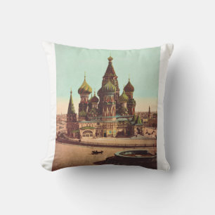 Kirche St. Basil, Roter Platz Moskau Kissen