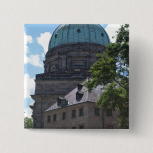 Kirche St. Elisabeth in Nürnberg, Deutschland Button