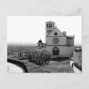 Kirche St. Francis von Assisi, Italien, Postcard Postkarte