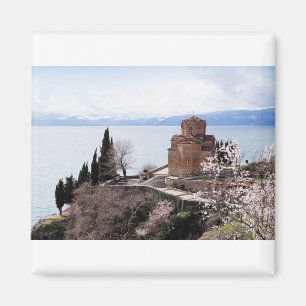 Kirche St. John bei Kaneo in Ohrid Magnet