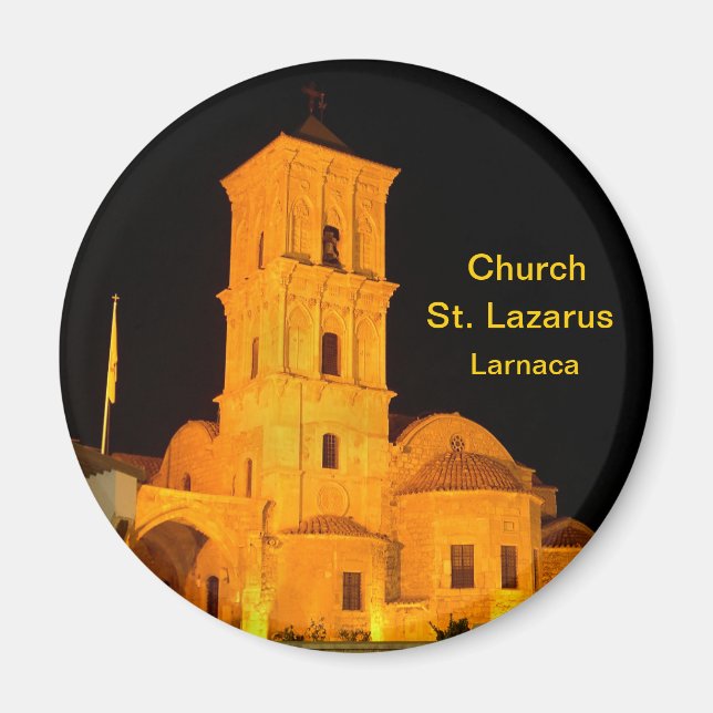 Kirche St. Lazarus in Larnaca Magnet (Vorne)