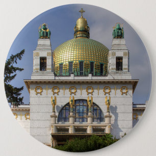 Kirche St. Leopold Wien Österreich Button
