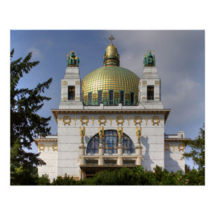 Kirche St. Leopold Wien Österreich Poster