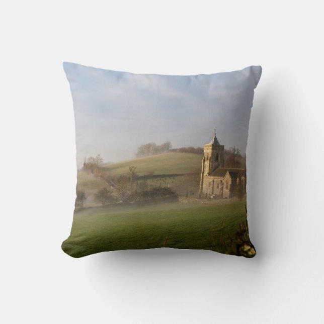 Kirche St. Mary Crosthwaite Kissen (Vorderseite)