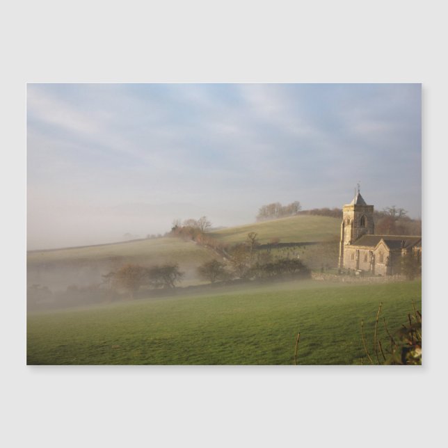 Kirche St. Mary Crosthwaite Magnetkarte (Vorderseite)