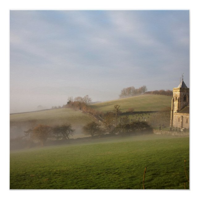 Kirche St. Mary Crosthwaite Poster (Vorderseite)