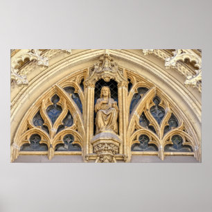 Kirche St Maurice im historischen Zentrum von Lill Poster
