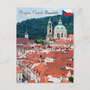 Kirche St. Nikolaus - Prag, Tschechische Republik Postkarte