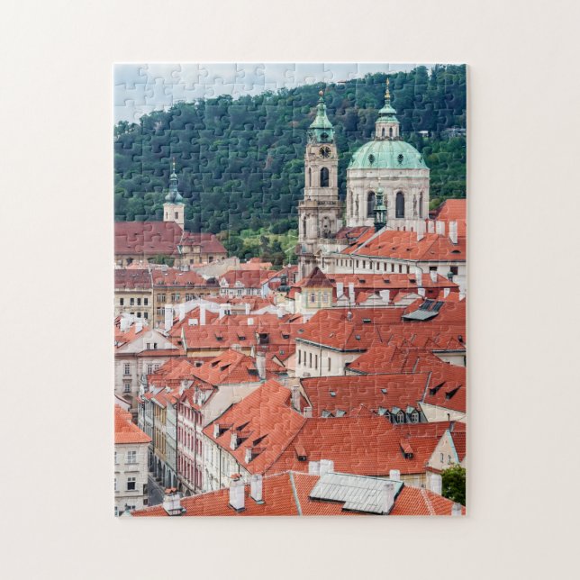 Kirche St. Nikolaus - Prag, Tschechische Republik Puzzle (Vertikal)