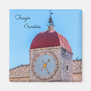 Kirche St Sebastian in Trogir - Dalmatien, Kroatie Magnet