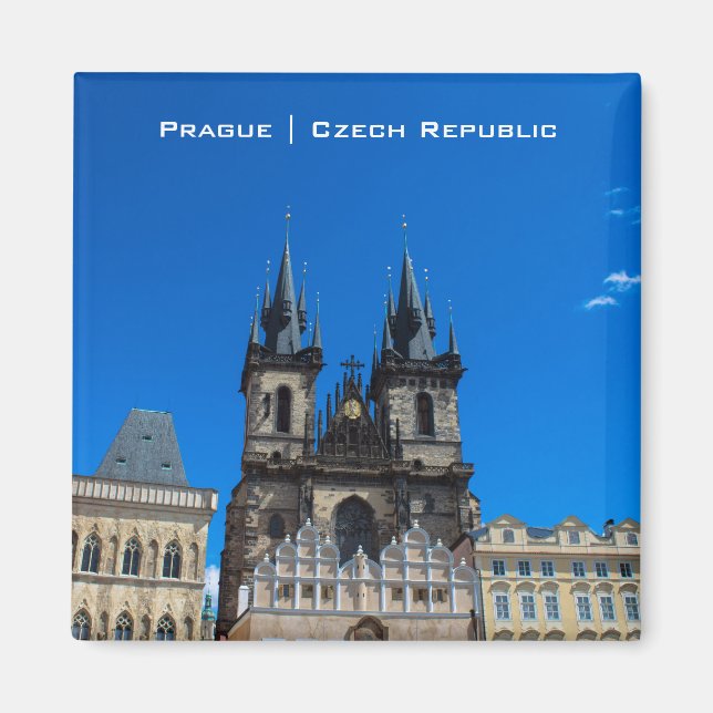 Kirche unserer Frau vor Týn Magnet (Vorne)