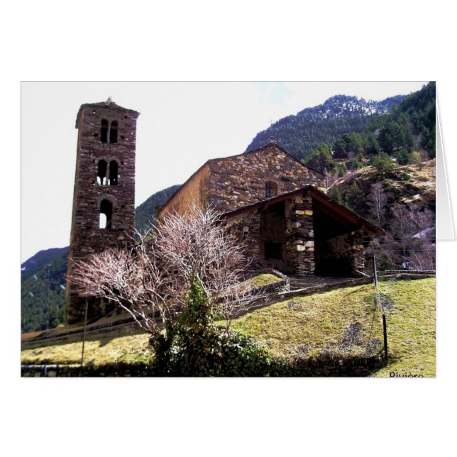 Kirche von Andorra (Vorderseite (Horizontal))