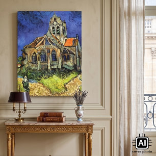 Kirche von Auvers-sur-Oise von Vincent van Gogh Leinwanddruck
