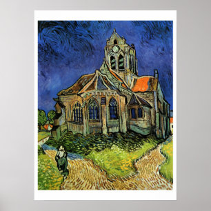 Kirche von Auvers, The Poster