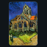 Kirche von Auvers Van Gogh Magnet<br><div class="desc">Kirche in Auvers, Vincent van Gogh, Auvers-sur-Oise, Juni 1890. Öl auf Leinwand, 94 x 74 cm. Paris Musee d'Orsay. Vincent Willem van Gogh (30 März 1853 - 29 Juli 1890) war ein niederländischer Post-Impressionist Künstler. Einige seiner Gemälde gehören heute zu den bekanntesten, populärsten und teuersten Kunstwerken der Welt: Vintage Retro-künstlerisch...</div>