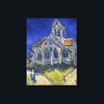 Kirche von Auvers von Van Gogh Gemälde Art Leinwanddruck<br><div class="desc">Die Kirche in Auvers-sur-Oise,  Aussicht von der Chevet von Vincent van Gogh</div>