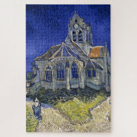 Kirche von Auvers von Van Gogh Gemälde Art