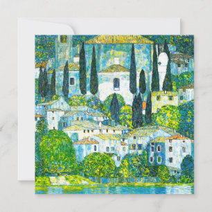 Kirche von Cassone Gustav Klimt Einladung