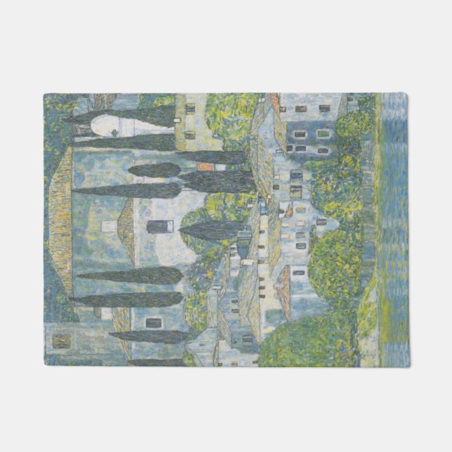 Kirche von Cassone (Italienische Landschaft) Vinta Fußmatte (Vorderseite)