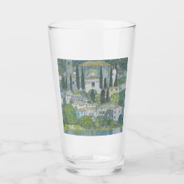 Kirche von Cassone (Italienische Landschaft) Vinta Glas