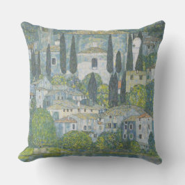 Kirche von Cassone (Italienische Landschaft) Vinta Kissen