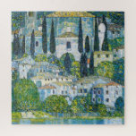 Kirche von Cassone von Gustav Klimt Puzzle<br><div class="desc">Kirche von Cassone von Gustav Klimt</div>