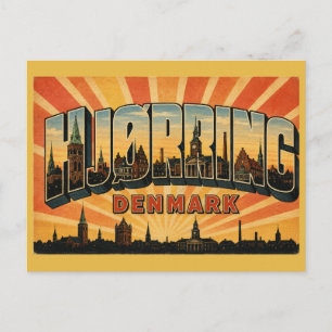 Kirche von Hjørring, Dänemark Postkarte