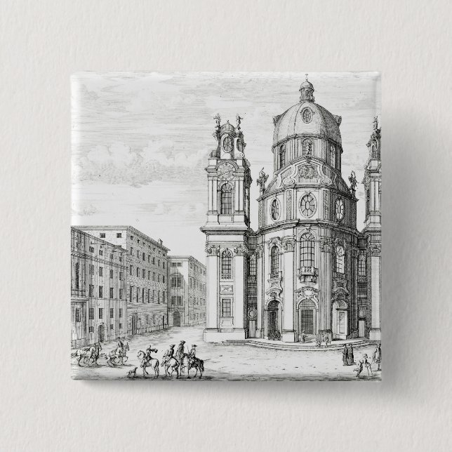 Kirche von Notre Dame, Salzburg, Österreich, von Button (Vorderseite)
