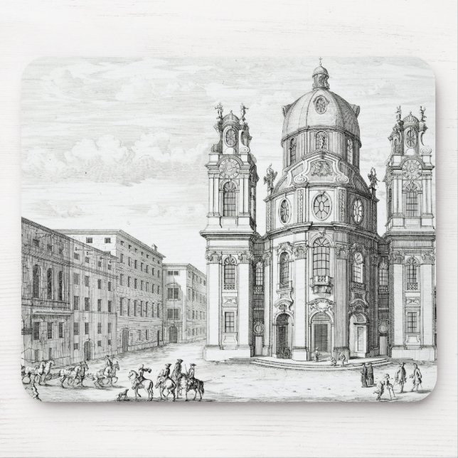 Kirche von Notre Dame, Salzburg, Österreich, von Mousepad (Vorne)