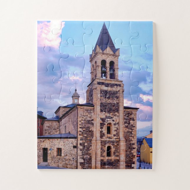 Kirche von San Andres Puzzle (Vertikal)