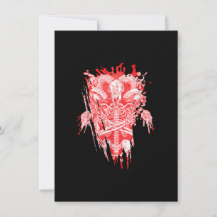 Kirche von Satan Geschenk Alles Hageziege Satanic Einladung