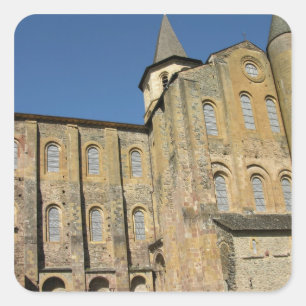 Kirche von St. Foy, angefangenes c.1050 durch Abt Quadratischer Aufkleber