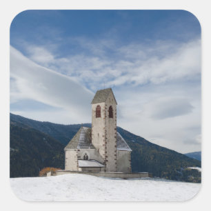 Kirche von St. Jakob in Villnöss Aufkleber