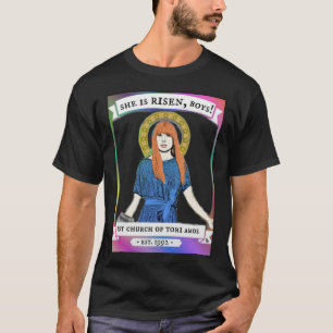 Kirche von Tori Amos transparenter Hintergrund T-Shirt