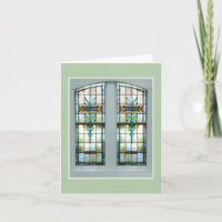 Kirchen-Fenster-Anmerkungs-Karte