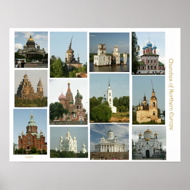 Kirchen Poster (Vorne)