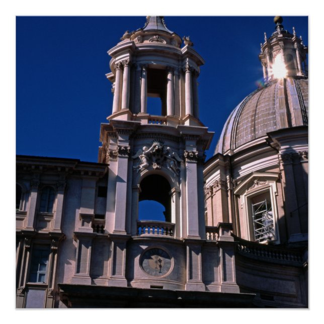 Kirchen Rom Italien Poster (Vorderseite)