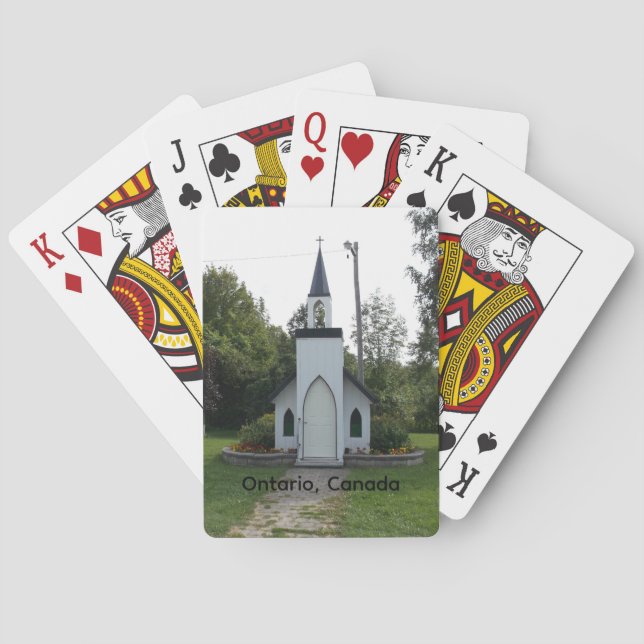 Kirchenbild-Spielkarten Spielkarten (Rückseite)