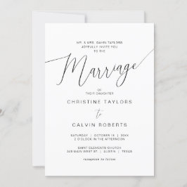 Kirchenfeier, Eltern, die Einladung ausrichten