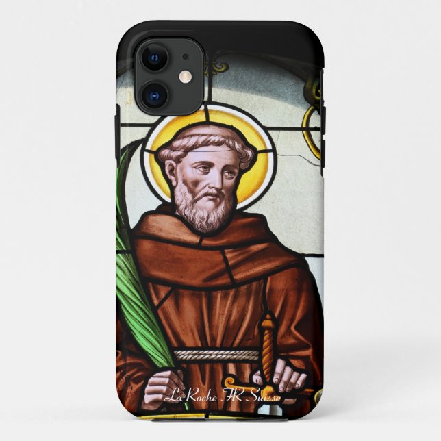 Kirchenfenster La Roche FR Suisse Case-Mate iPhone Hülle (Rückseite)