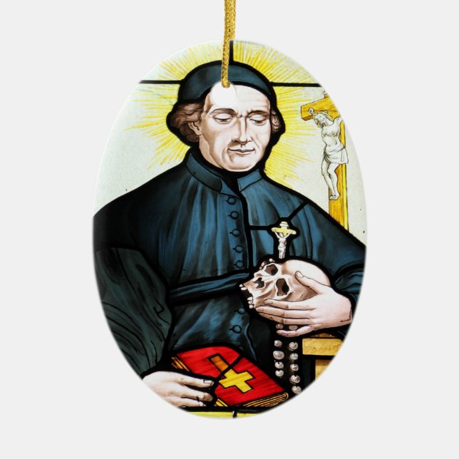 Kirchenfenster la Roche FR Suisse Ornament (Vorne)