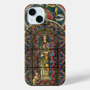 Kirchenfenster mit Buntglas, Vintage-Architektur Case-Mate iPhone Hülle